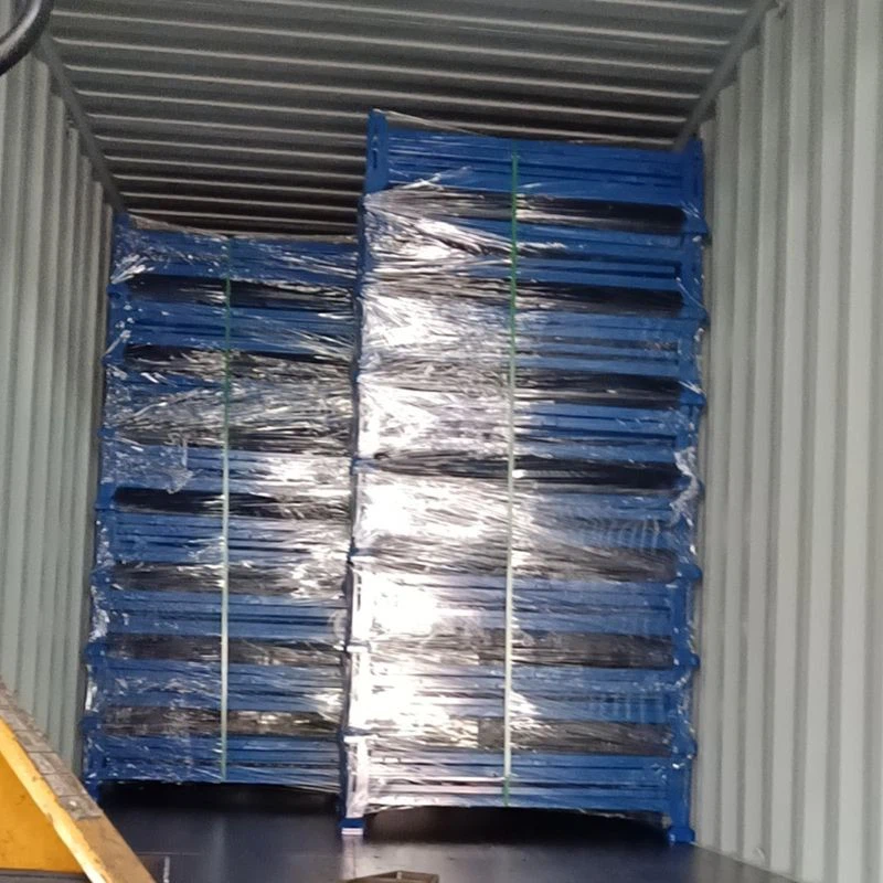 Metal Pallet Box On Rack