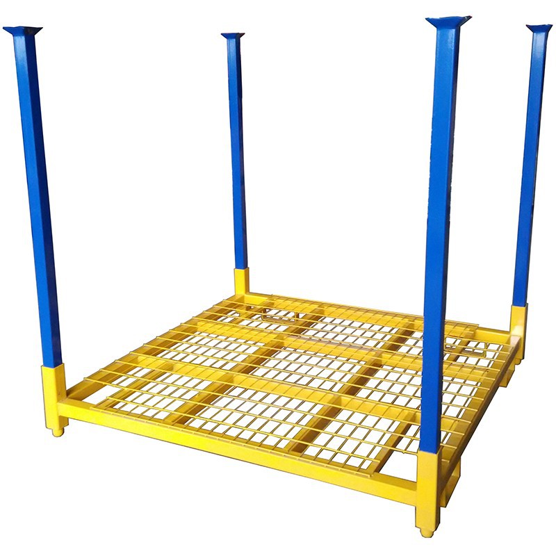 Stack Rack With Wire Mesh